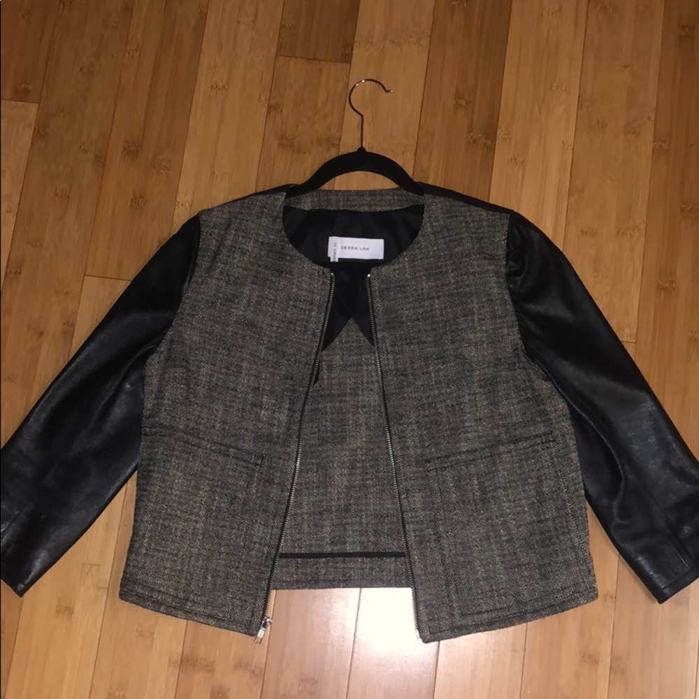 Derek Lam 10 Crosby Linen Jacket